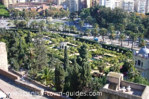 Malaga Paseo del Parque